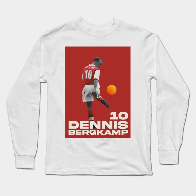 Bergkamp Long Sleeve T-Shirt by johnsalonika84